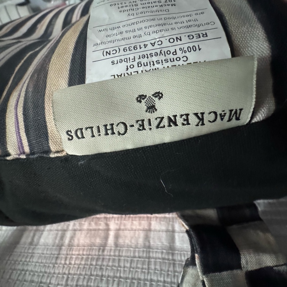 Mackenzie Childs chair cushion - Picture 4 of 8